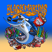 Black marlins. Design, and Digital Illustration project by shain tejeda - 10.15.2023
