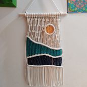 Meu projeto do curso: Macramê para iniciantes: nós inspirados na natureza. Macramé, and Textile Design project by Leticia Gimenez - 07.30.2024