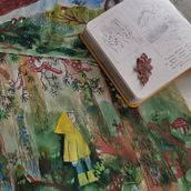 summer book by tove jansson Ein Projekt aus dem Bereich Traditionelle Illustration von Kate Pershina - 30.07.2024