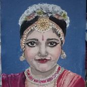 My project for course: Portrait Painting with Oil: Explore Light and Shade. Fine Arts, Painting, and Oil Painting project by Akaasha Awasthi - 07.29.2024