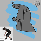 linea de personajes . Un proyecto de Ilustración tradicional, Animación, Diseño de personajes, Videojuegos y Diseño de videojuegos de Juan Felipe Yanten - 31.07.2024