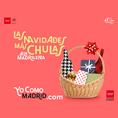 Imagen gráfica Yo Como Madrid. Br, ing, Identit, Graphic Design, and Advertising project by German Villamarín Pulido - 07.31.2024