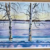 Il mio progetto del corso: Paesaggi ad acquerello ricchi di atmosfera. Fine Arts, Painting, and Watercolor Painting project by Lia Cicerale - 05.16.2024