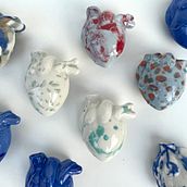 Corazón de porcelana. Un projet de Artisanat, Beaux Arts , et Céramique de f.perezsevilla - 31.07.2024