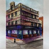 My project for course: Architectural Sketching with Watercolor and Ink. Un progetto di Bozzetti, Disegno, Pittura ad acquerello, Illustrazione architettonica, Sketchbook e Illustrazione con inchiostro di Begoña Medina - 01.08.2024