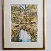 My project for course: Natural Landscapes in Watercolor. Fine Arts, Painting, and Watercolor Painting project by mayamayaor - 08.02.2024