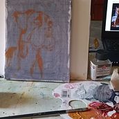 Mi proyecto del curso: Retrato realista de mascotas con pintura al óleo. Un progetto di Belle arti, Pittura, Pittura ad olio, Illustrazione naturalistica, Disegno di ritratti e Disegno realistico di chriskoch - 02.08.2024