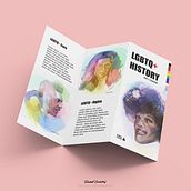 LGBTQ+ Portraits. Un progetto di Illustrazione editoriale, Illustrazione digitale, Illustrazione tradizionale, Disegno di ritratti e Disegno artistico di Rudolf Cuchkin - 01.03.2023