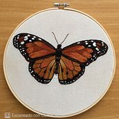 Mi proyecto del curso: Técnicas de bordado realista. Traditional illustration, Embroider, and Textile Design project by Juliana Cifra Marin - 08.03.2024