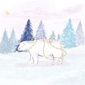 Polar oid. Traditional illustration project by A. Cecilia Caprario - 08.03.2024
