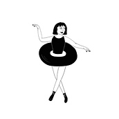 Mein Abschlussprojekt für den Kurs: Figuren zeichnen für Anfänger: Körper und Gesicht . Ilustrasi tradisional, Desain Karakter, Gambar Pensil, Dan Menggambar proyek oleh Jennifer Reich - 08.03.2024