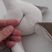 Mi proyecto del curso: Diseño y  confección de peluches Ein Projekt aus dem Bereich Design von Figuren, H, werk, Spielzeugdesign, Nähen, Nähen und Schnittmuster von Monica Aquino - 03.08.2024
