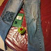 Mi proyecto del curso: Introducción al bordado japonés sashiko. Un progetto di Ricamo, Fiber Art, DIY, Upc, cling e Textile Design di Diana Romo - 29.07.2024