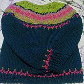 Mi proyecto del curso: Diseño y tejido de punto con la técnica jacquard. Accessor, Design, Fiber Arts, Knitting, and Textile Design project by ilikeitwhenyoucallmebigmomma - 08.03.2024