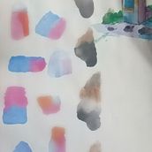Mi proyecto del curso: Ilustración en acuarela con influencia japonesa. Traditional illustration, Drawing, and Watercolor Painting project by GABRIELA A. NAVARRO - 08.04.2024