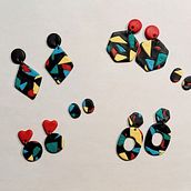 My project for course: Polymer Clay Jewelry Design for Beginners. Accessor, Design, Arts, Crafts, Jewelr, Design, and DIY project by lemonadesire - 08.02.2024