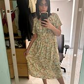 My project for course: Dressmaking: Draft and Sew a Shirred Dress. Projekt z dziedziny Craft, Projektowanie mod,  Sz, cie, DIY, Wzornictwo i krawiectwo użytkownika Tehila Bar - 04.08.2024