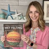 3D Wet Felting Book. Arts, Crafts, Fiber Arts, and Textile Design project by Natasha Smart - 08.04.2024