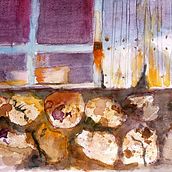 My project for course: The Art of Watercolor: Paint Your Vision of the World. Traditional illustration, Fine Arts, Painting, and Watercolor Painting project by Gwenda Branjerdporn - 08.05.2024