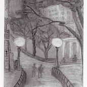 My project for course: Visual Storytelling with Graphite for Beginners. Traditional illustration, Pencil Drawing, Drawing, Stor, telling, Artistic Drawing, and Narrative project by Jeka Lambert - 08.05.2024