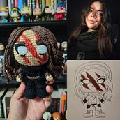 Mi proyecto del curso: Amigurumis (Personas tejidas a crochet). Arts, Crafts, To, Design, Fiber Arts, Crochet, Amigurumi, and Textile Design project by Erika Delbuort - 05.05.2024