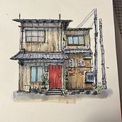 My project for course: Expressive Architectural Sketching with Colored Markers. Sketching, Drawing, Architectural Illustration, Sketchbook & Ink Illustration project by ozelgulnihal - 07.30.2024