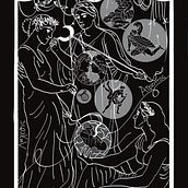 Mi proyecto del curso: Ilustración para el Tarot: Creando tu estilo propio Ein Projekt aus dem Bereich Zeichnung, Digitale Illustration und Illustration mit Tinte von Salva Granero López - 01.03.2024