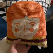 Mi proyecto del curso: Tapestry: técnica de crochet para dibujar con hilos. Accessor, Design, Pattern Design, Fiber Arts, DIY, Crochet, and Textile Design project by Luz Soto - 08.05.2024