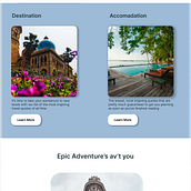 My project for course: UX UI Design for Landing Pages: Tell an Original Story. UX / UI, and Web Design project by vijayanandg01 - 08.06.2024