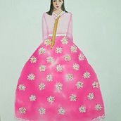 My project for course: Watercolor Fashion Illustration: Silhouette, Color and Flow. Traditional illustration, Watercolor Painting, and Fashion Illustration	 project by Diyana - 08.06.2024