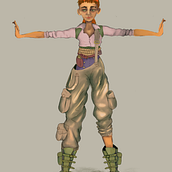 Meu projeto do curso: Pintura digital de personagens no Procreate. Traditional illustration, Character Design, and Digital Illustration project by Ita Pritsch - 08.06.2024