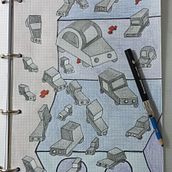 Mi proyecto del curso: De principiante a superdibujante. Design, Traditional illustration, and Pencil Drawing project by cafelapartera - 08.06.2024