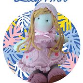 Elaboración de Lily Ann. Crochet, Amigurumi, Education, and Lettering project by rosajhazminmc - 08.06.2024
