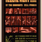 Reggae night. Design, Graphic Design, T, pograph, Lettering, Vector Illustration, Creativit, Poster Design, and Digital Design project by Chiara Rinaldi - 08.07.2024