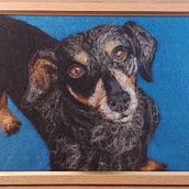 My project for course: Needle Felting: Paint Portraits with Wool . Seni, Kerajinan, Seni Serat, Ilustrasi Naturalistik, Peleburan Jarum, Dan Desain Tekstil proyek oleh novel20022 - 08.06.2024