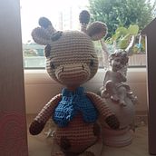 Mój projekt z kursu: Tworzenie zwierząt na szydełku techniką amigurumi. Artesanato, Design de brinquedos, Crochê, Amigurumi, e Design têxtil projeto de JO Anna - 08.08.2024