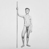 Mi proyecto del curso: Dibujo realista de la figura humana Ein Projekt aus dem Bereich Traditionelle Illustration, Bildende Künste, Skizzenentwurf, Bleistiftzeichnung, Zeichnung, Realistische Zeichnung und Anatomische Zeichnung von A Vasol - 08.08.2024