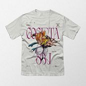Diseño Playera DB. Un proyecto de Diseño de producto y Diseño digital de Daniel Hashin Elibar de la Cruz - 30.07.2024