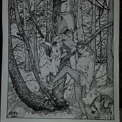 Mi proyecto del curso: Diario ilustrado: llena tu sketchbook de vivencias. Un proyecto de Ilustración tradicional, Bocetado, Dibujo, Sketchbook e Ilustración con tinta de Danilo Pineda - 09.08.2024