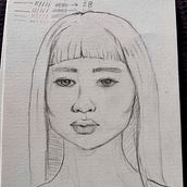 Mi proyecto del curso: Sketchbook de retrato: explora el rostro humano. Esboçado, Desenho, Desenho de retrato, Desenho artístico, e Sketchbook projeto de asesoria_beatrizm - 10.08.2024