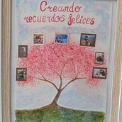 Cerezo de recuerdos con textura. Projekt z dziedziny Malowanie akwarelą użytkownika Cristina Fuentes García - 11.08.2024