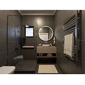 Instalação Sanitária. Projekt z dziedziny Projektowanie wnętrz, Architektura wnętrz i 3D użytkownika McLeandro Fernando - 08.03.2023