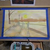Mi proyecto del curso: Fundamentos de la luz y el color para acuarela. Painting, Watercolor Painting, and Architectural Illustration project by Isabel Chavelas - 08.12.2024