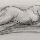 10-minute live sketches. Desenho, Esboçado, e Desenho anatômico projeto de Aleksandr - 12.08.2024