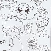 Meu projeto do curso: Introdução à criação de personagens estilo cartoon. Un progetto di Illustrazione tradizionale, Character design e Disegno di Gabriela Santos - 12.08.2024