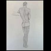 Meu projeto do curso: Desenho do corpo humano em movimento. Fine Arts, Sketching, Pencil Drawing, Drawing, and Realistic Drawing project by Emanuel de Carvalho - 08.12.2024