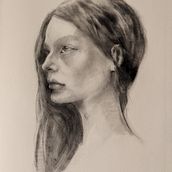 Mon projet du cours : Portraits réalistes au crayon : lumière, ombre et proportions. Traditional illustration, Fine Arts, Sketching, Pencil Drawing, Drawing, Portrait Drawing, Realistic Drawing, Artistic Drawing, and Figure Drawing project by valerie oberrieder - 08.12.2024