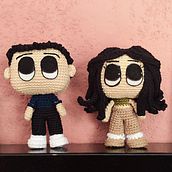 Mi proyecto del curso: Amigurumis: personas tejidas a crochet. Arts, Crafts, To, Design, Fiber Arts, Crochet, Amigurumi, and Textile Design project by Vanessa Sánchez - 08.12.2024