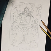 My project for course: Illustration for Tarot: Crafting Your Signature Style . % Marina B tarafından hazırlanan Çizim, Dijital İllüstras, on, Mürekkep İllüstras, Ve onu projesi - 08.13.2024