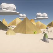 Mi proyecto del curso: Modelado de escenarios low poly para videojuegos. 3D, and 3D Modeling project by Ian Fernando Sánchez García - 08.10.2024
